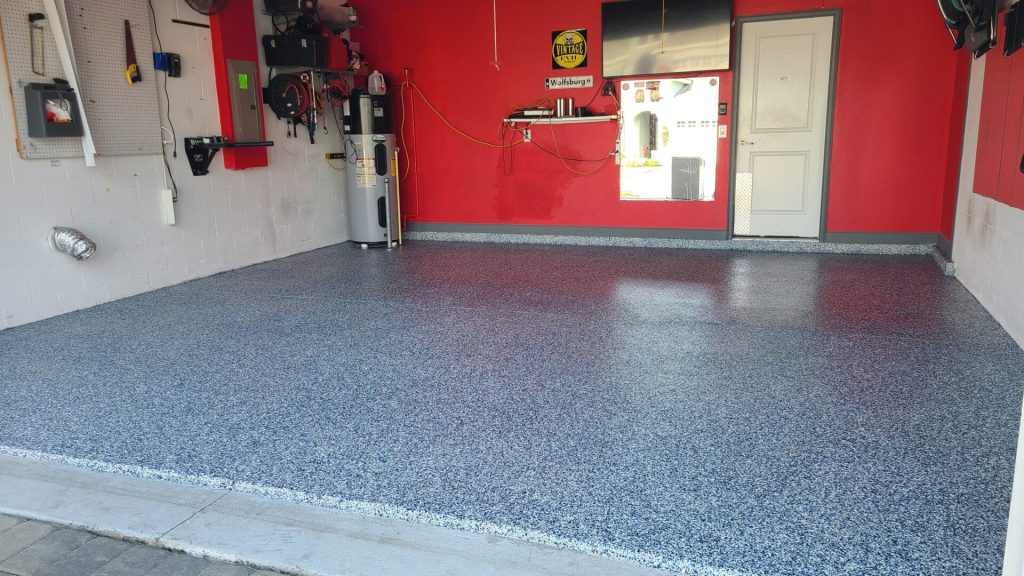 Epoxy flooring and concrete contractor services in Central Florida