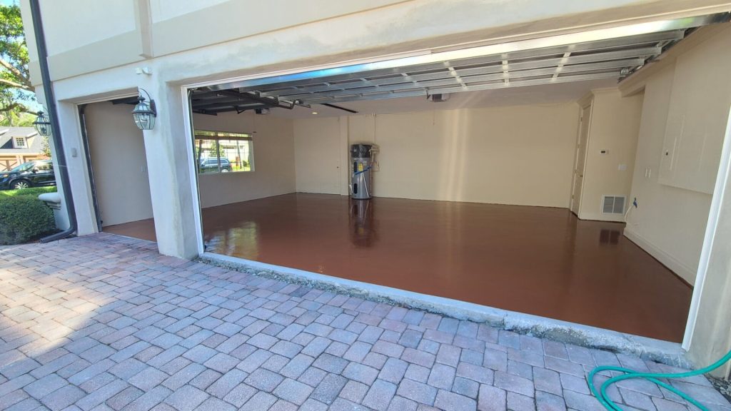 Epoxy flooring and concrete contractor services in Central Florida