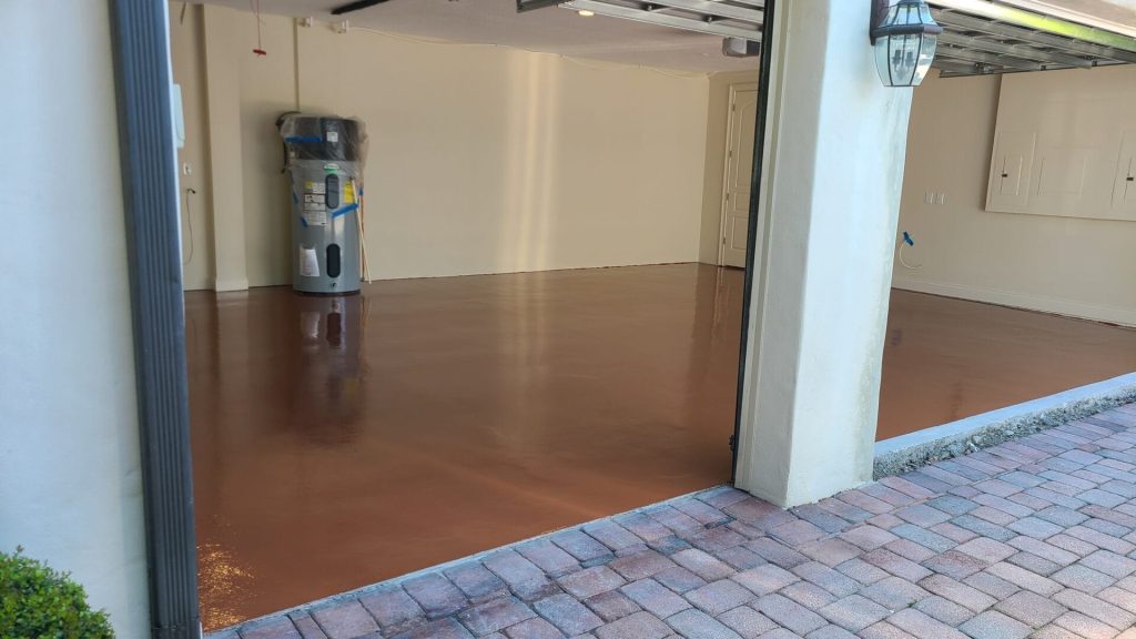 Epoxy flooring and concrete contractor services in Central Florida
