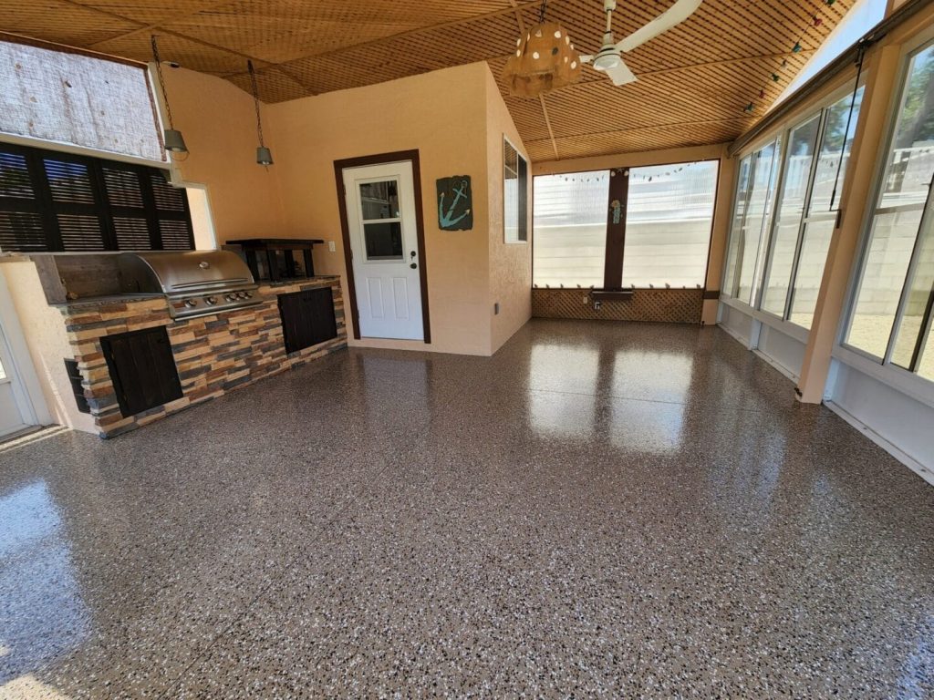 Epoxy flooring and concrete contractor services in Central Florida