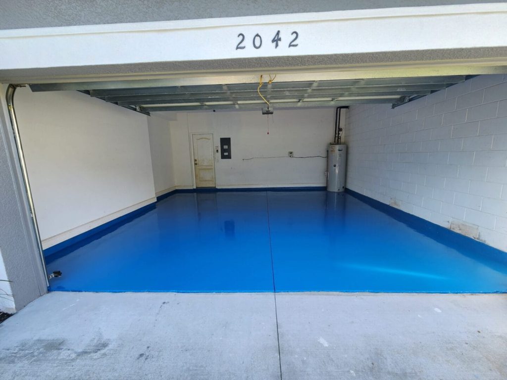 Epoxy flooring and concrete contractor services in Central Florida