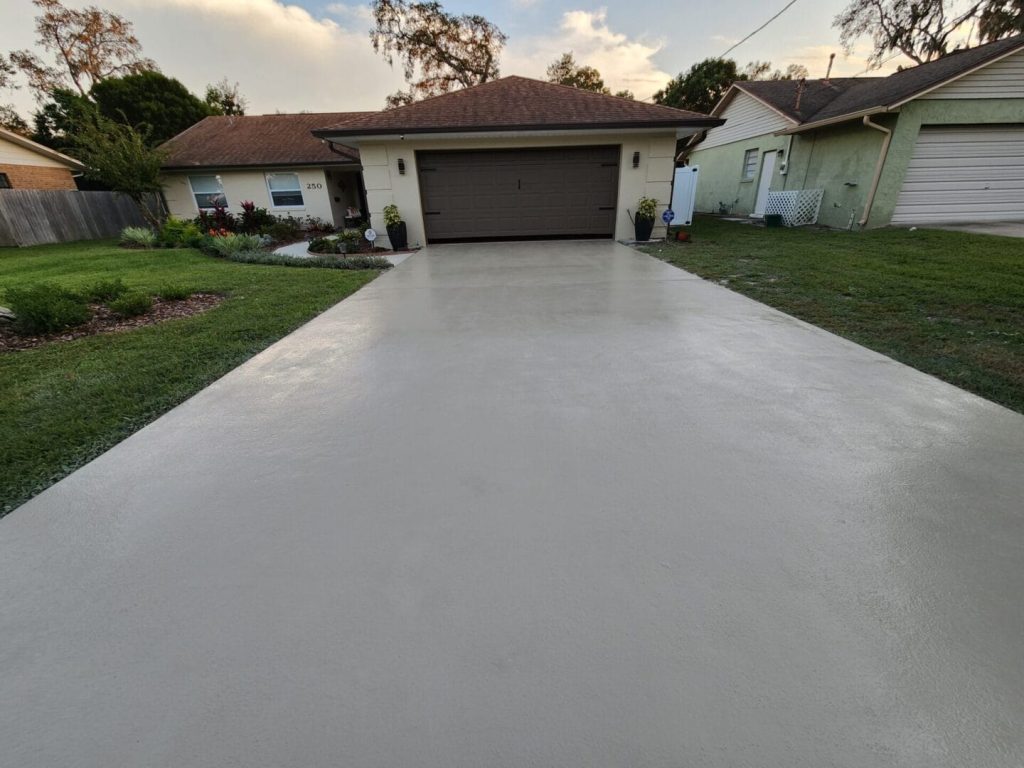 Epoxy flooring and concrete contractor services in Central Florida