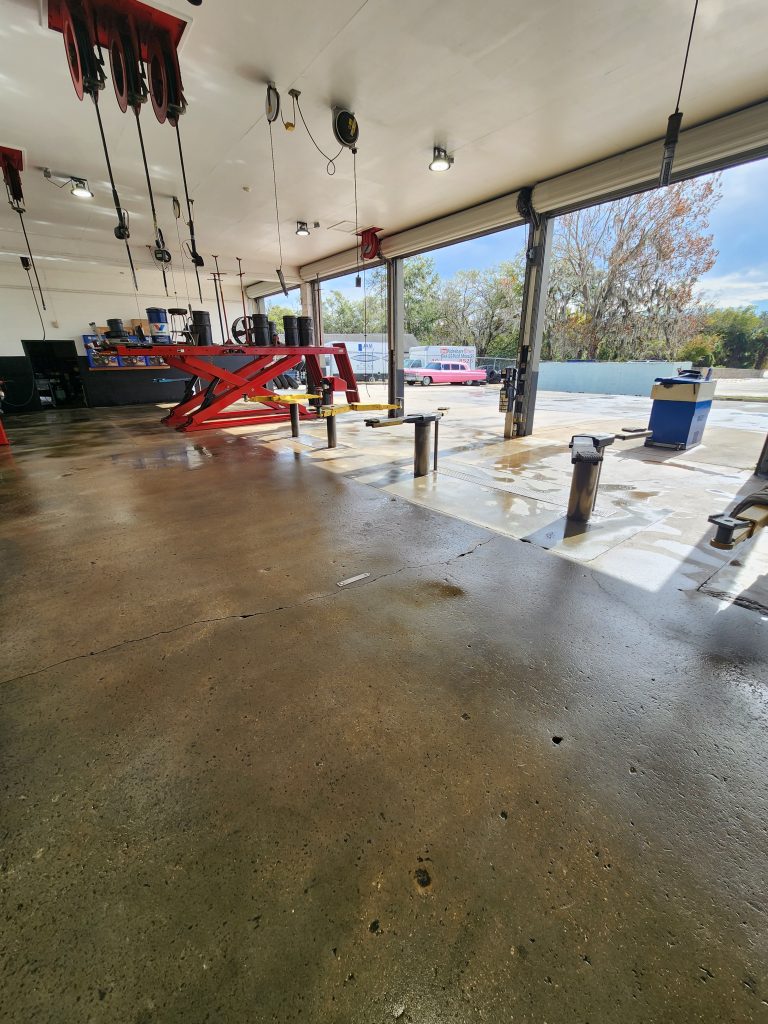 Epoxy flooring and concrete contractor services in Central Florida