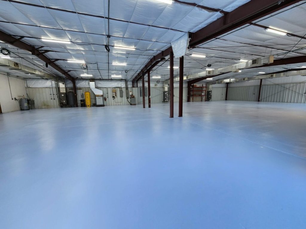 Epoxy flooring and concrete contractor services in Central Florida