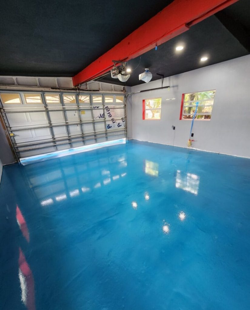 Epoxy flooring and concrete contractor services in Central Florida