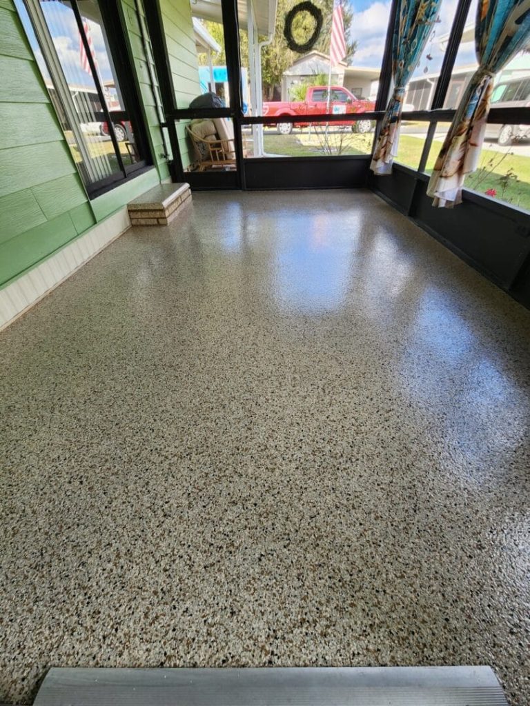Epoxy flooring and concrete contractor services in Central Florida