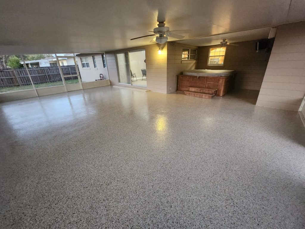 Epoxy flooring and concrete contractor services in Central Florida