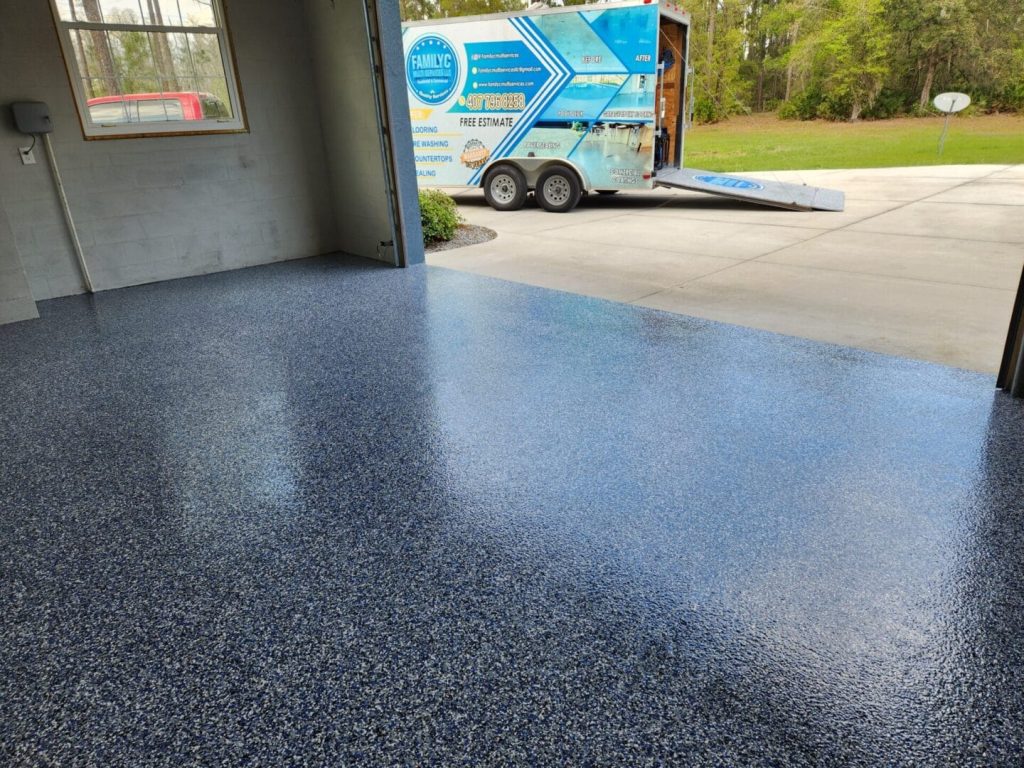 Epoxy flooring and concrete contractor services in Central Florida