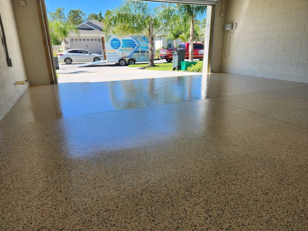 Epoxy flooring and concrete contractor services in Central Florida