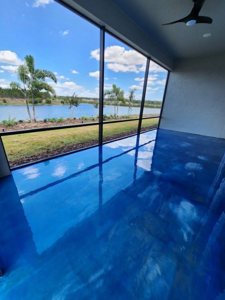 Epoxy flooring and concrete contractor services in Central Florida
