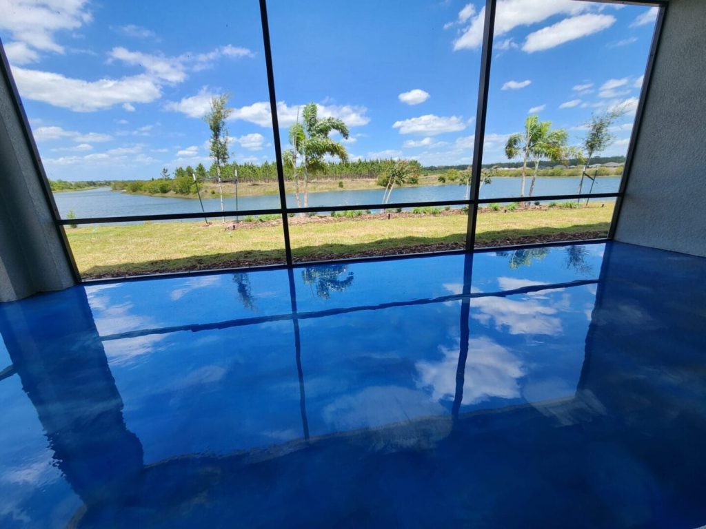 Epoxy flooring and concrete contractor services in Central Florida