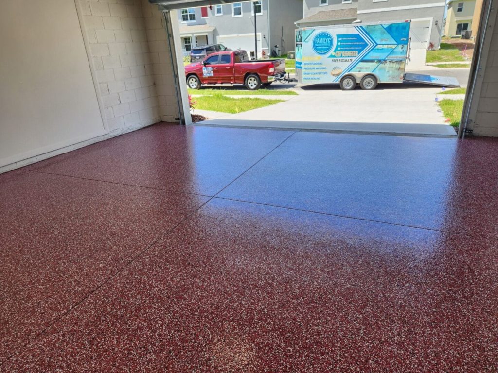Epoxy flooring and concrete contractor services in Central Florida