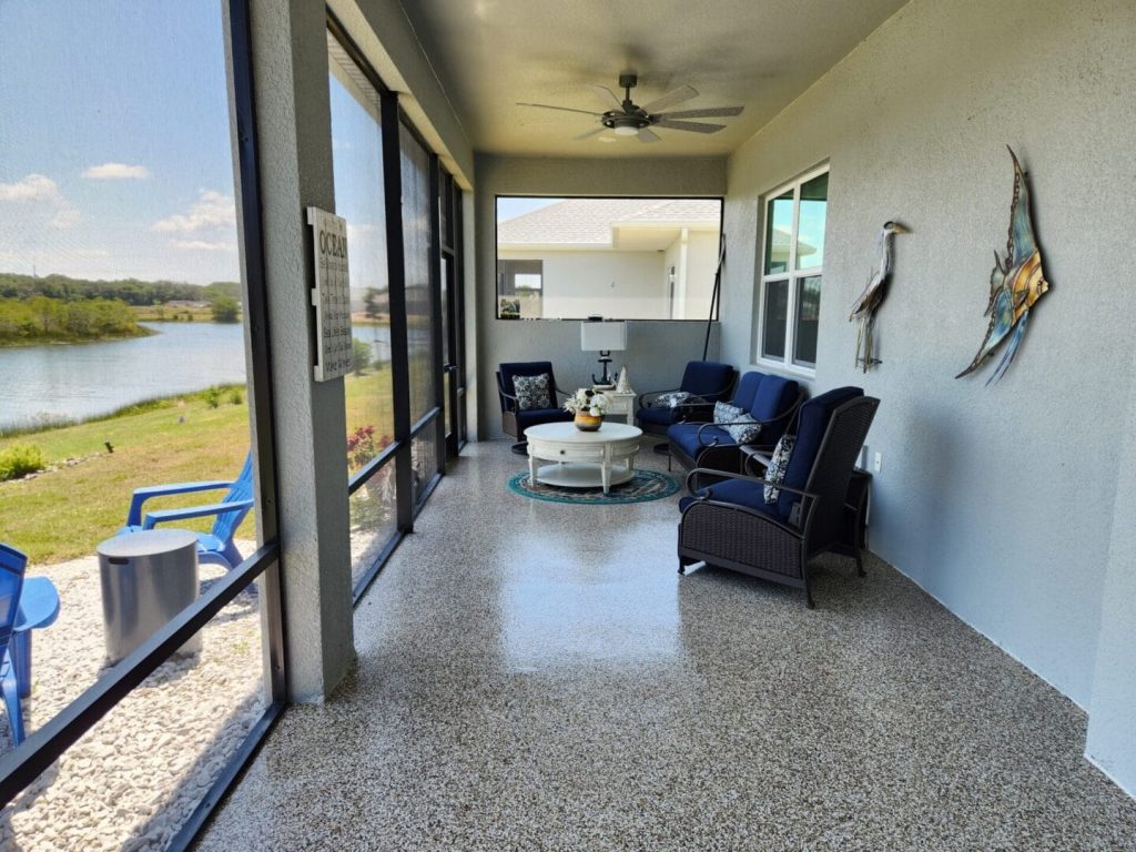 Epoxy flooring and concrete contractor services in Central Florida