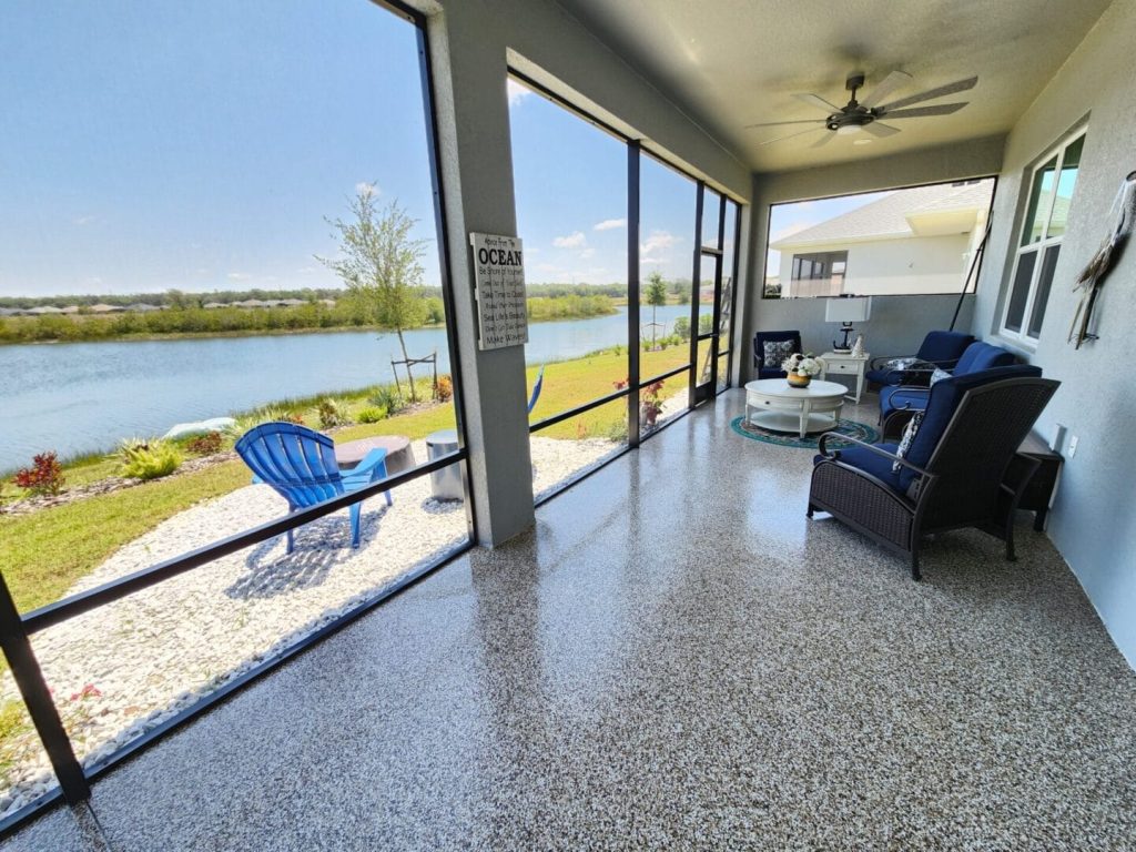 Epoxy flooring and concrete contractor services in Central Florida