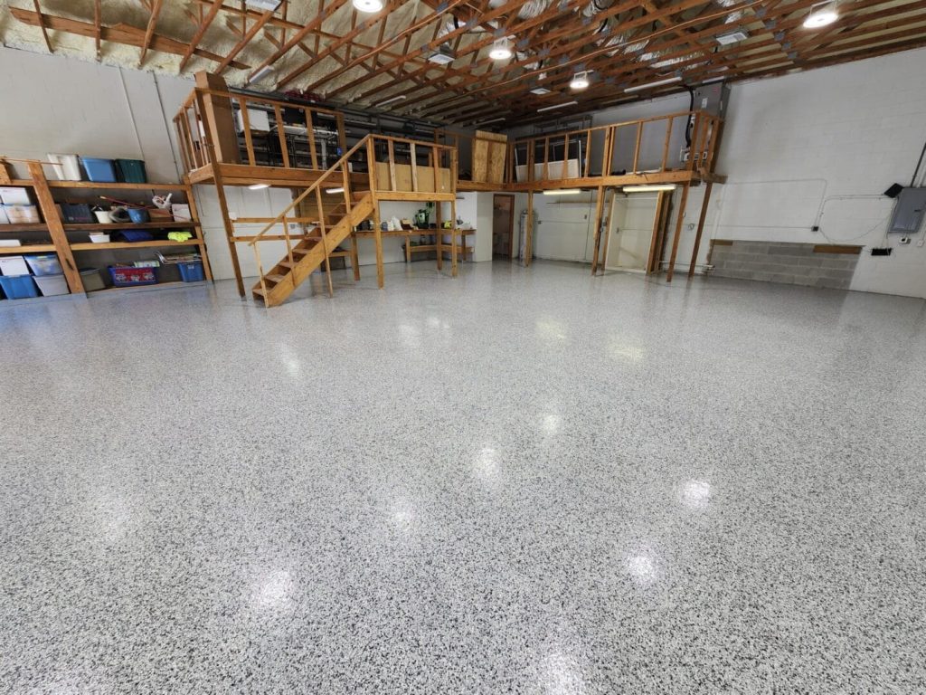 Epoxy flooring and concrete contractor services in Central Florida