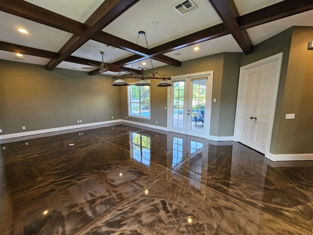 Epoxy flooring and concrete contractor services in Central Florida