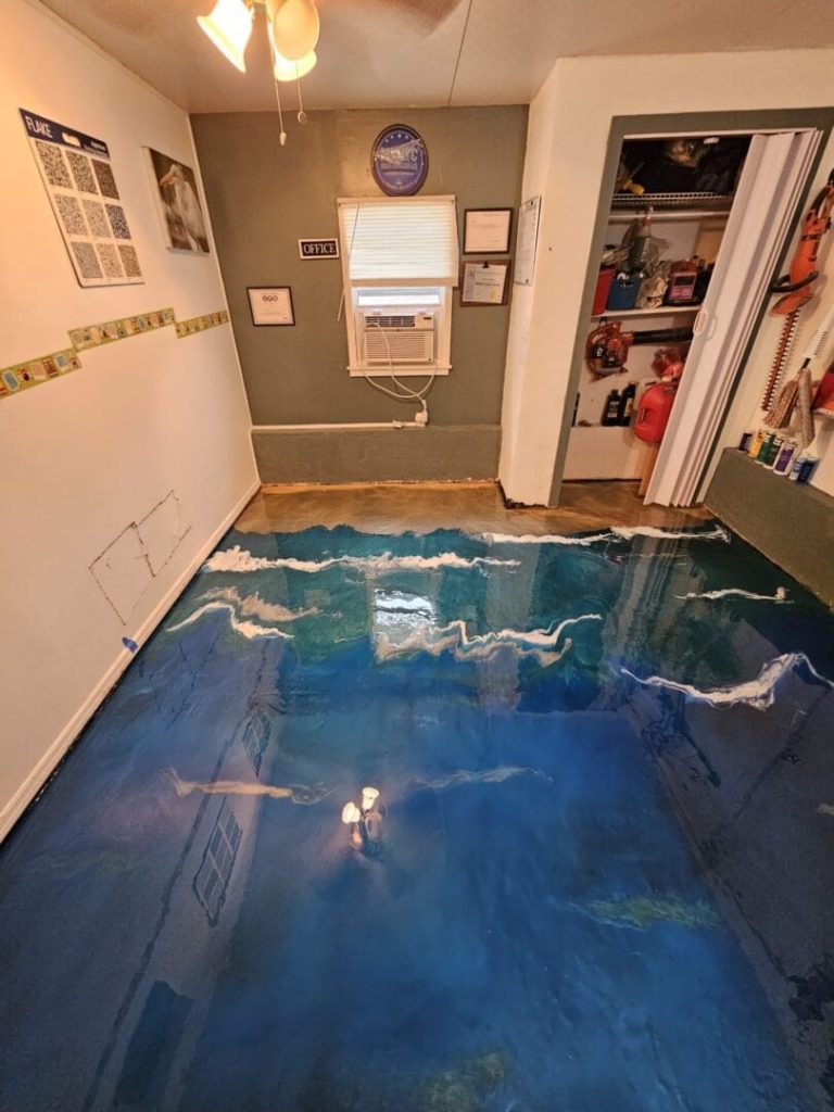 Epoxy flooring and concrete contractor services in Central Florida
