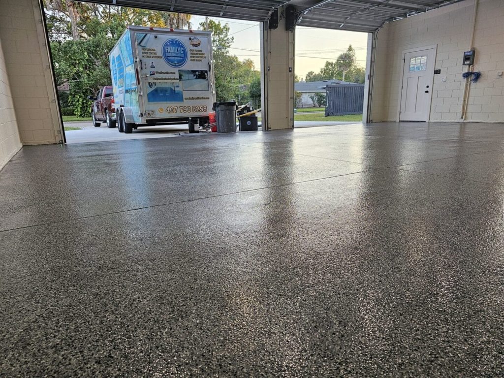 Epoxy flooring and concrete contractor services in Central Florida