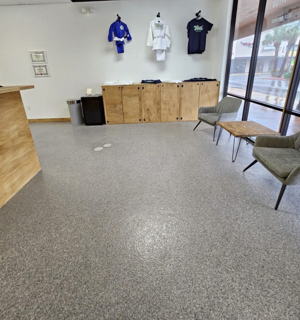 Epoxy flooring and concrete contractor services in Central Florida