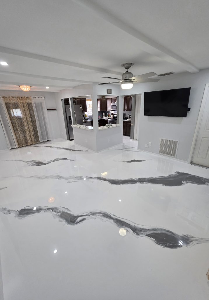 Epoxy flooring and concrete contractor services in Central Florida