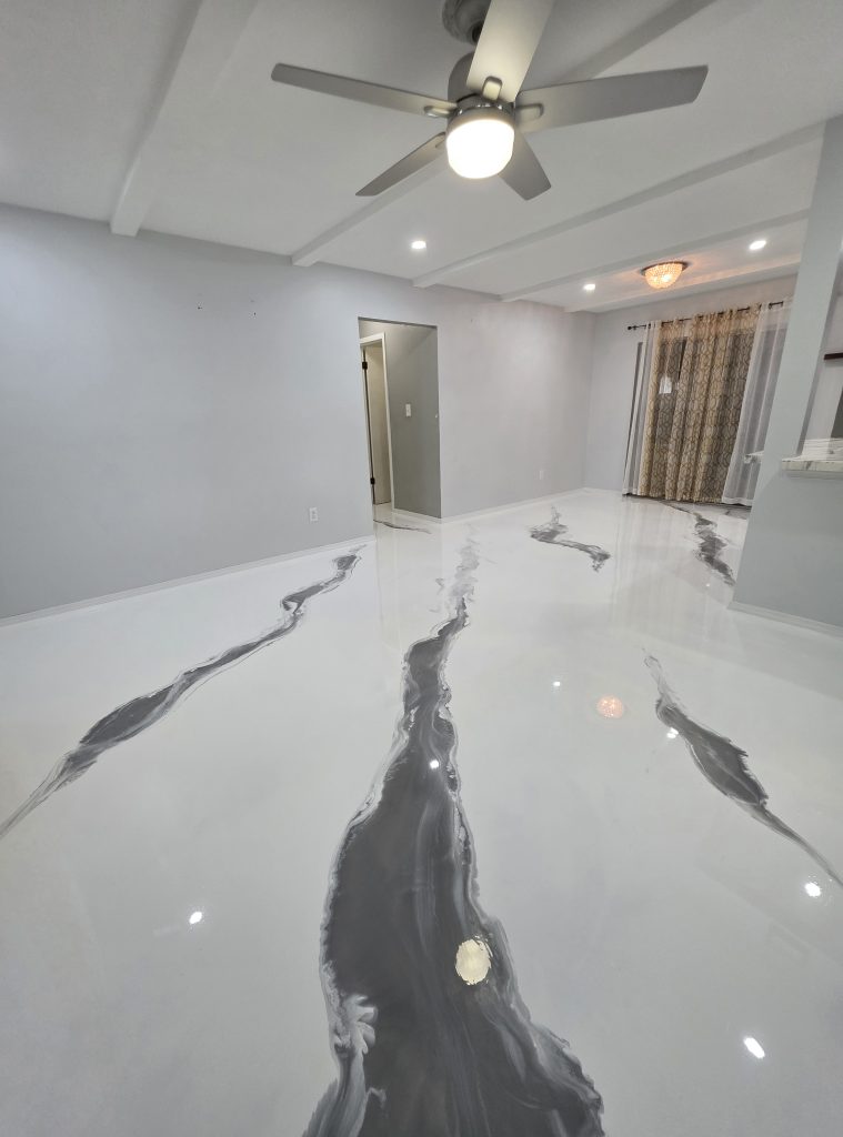 Epoxy flooring and concrete contractor services in Central Florida
