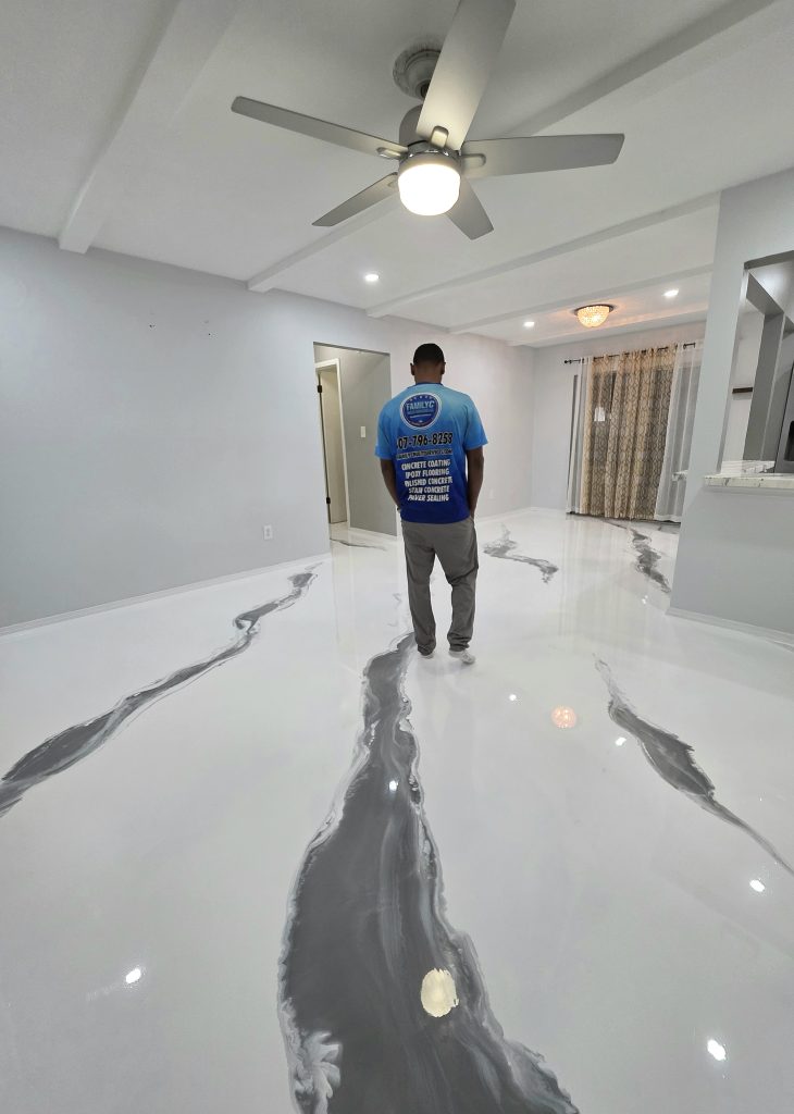 Epoxy flooring and concrete contractor services in Central Florida