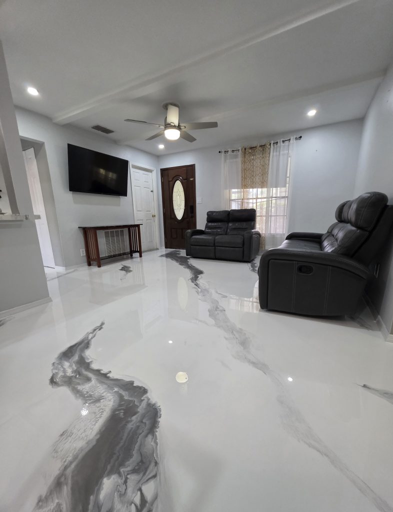 Epoxy flooring and concrete contractor services in Central Florida