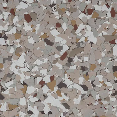 Creekbed epoxy floor color swatch