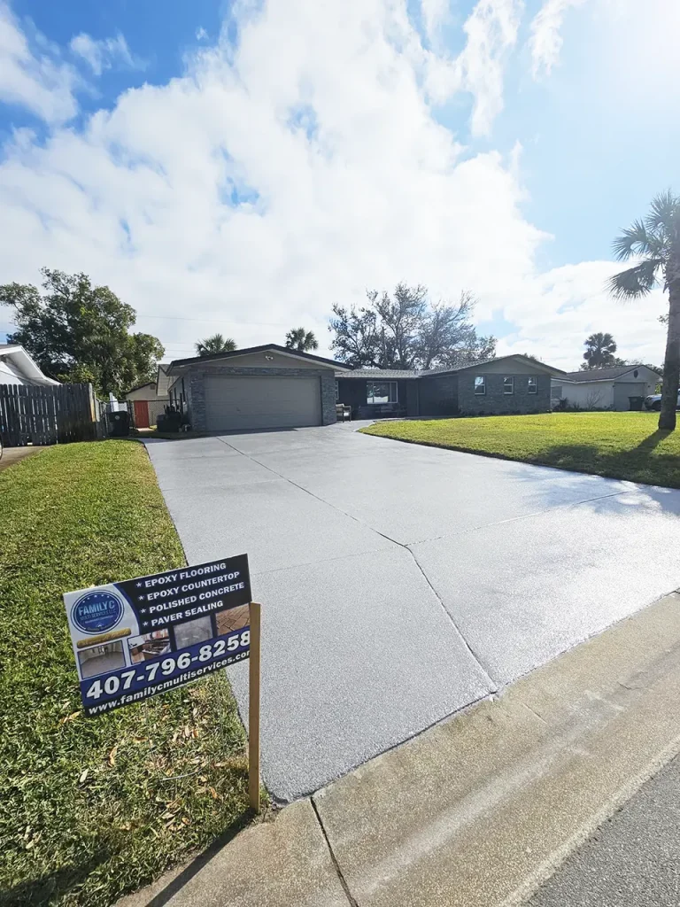 Epoxy flooring and concrete contractor services in Central Florida