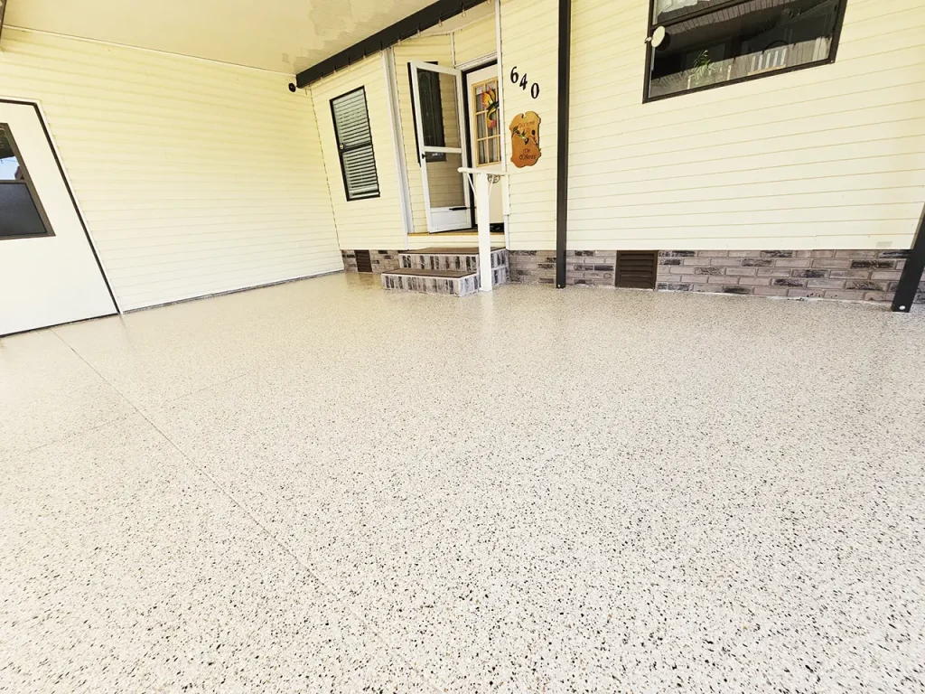 Epoxy flooring and concrete contractor services in Central Florida