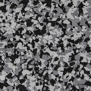 Glacier epoxy floor color swatch