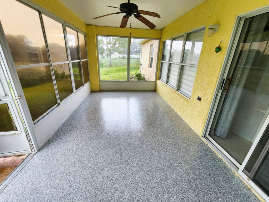 Epoxy flooring and concrete contractor services in Central Florida