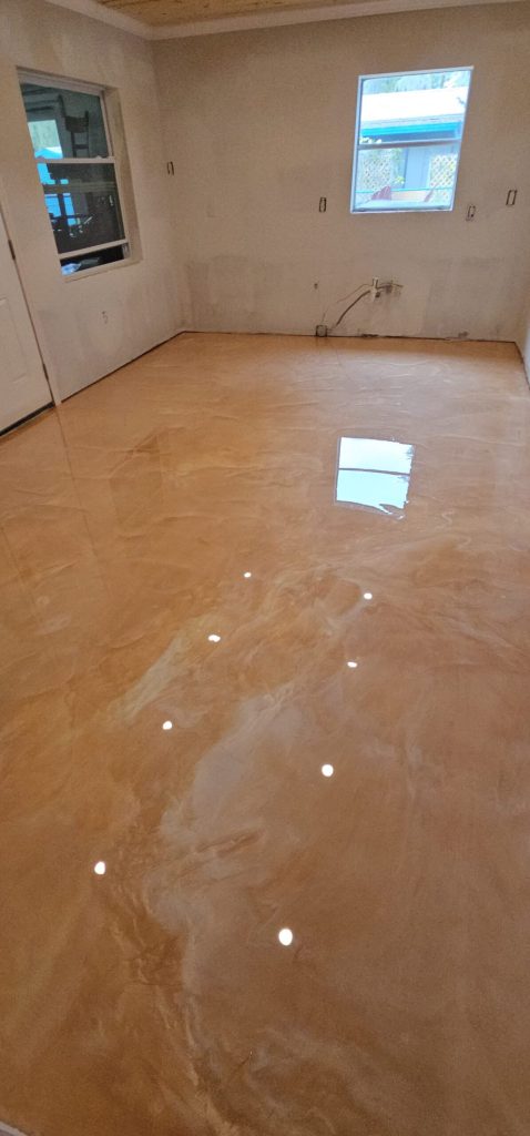 Epoxy flooring and concrete contractor services in Central Florida