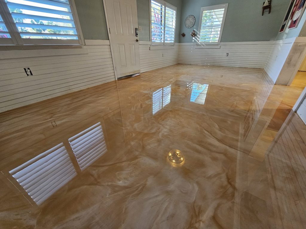 Epoxy flooring and concrete contractor services in Central Florida