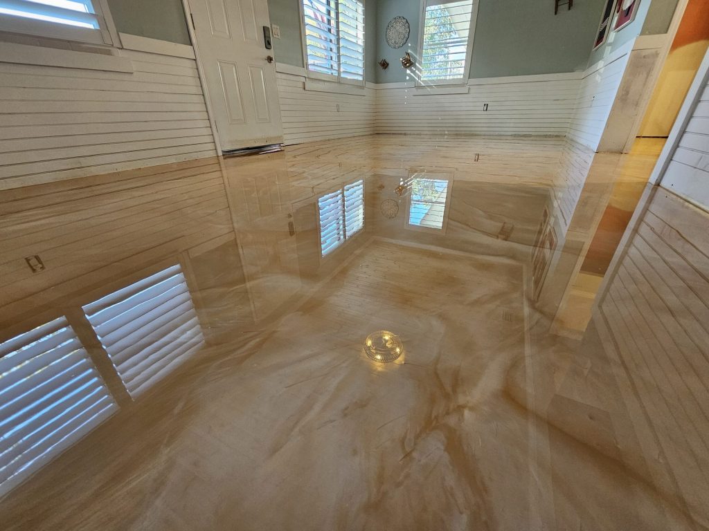 Epoxy flooring and concrete contractor services in Central Florida