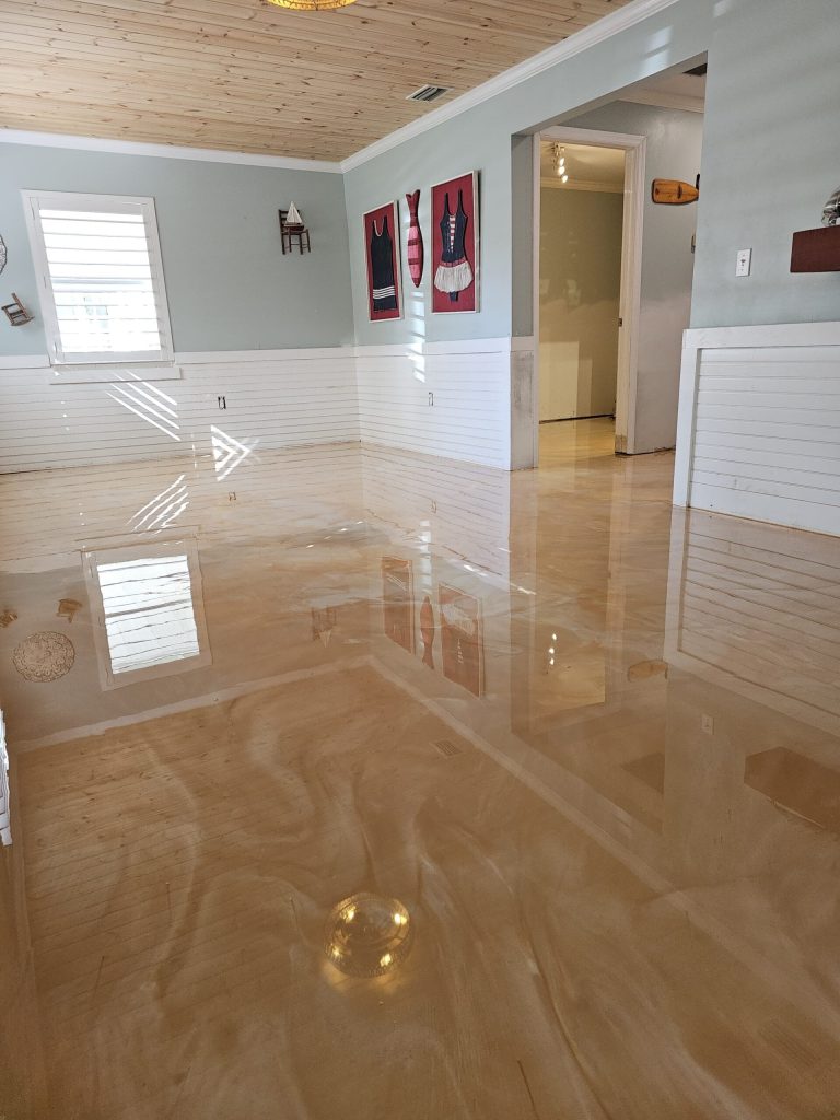 Epoxy flooring and concrete contractor services in Central Florida