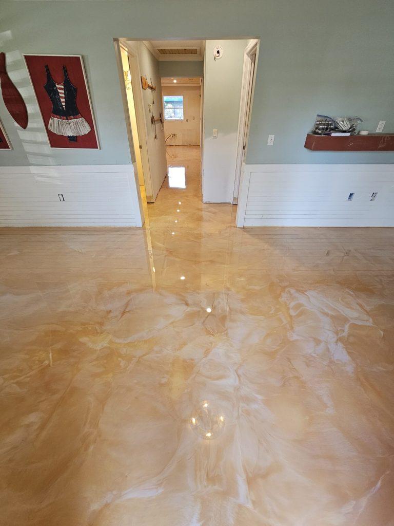 Epoxy flooring and concrete contractor services in Central Florida