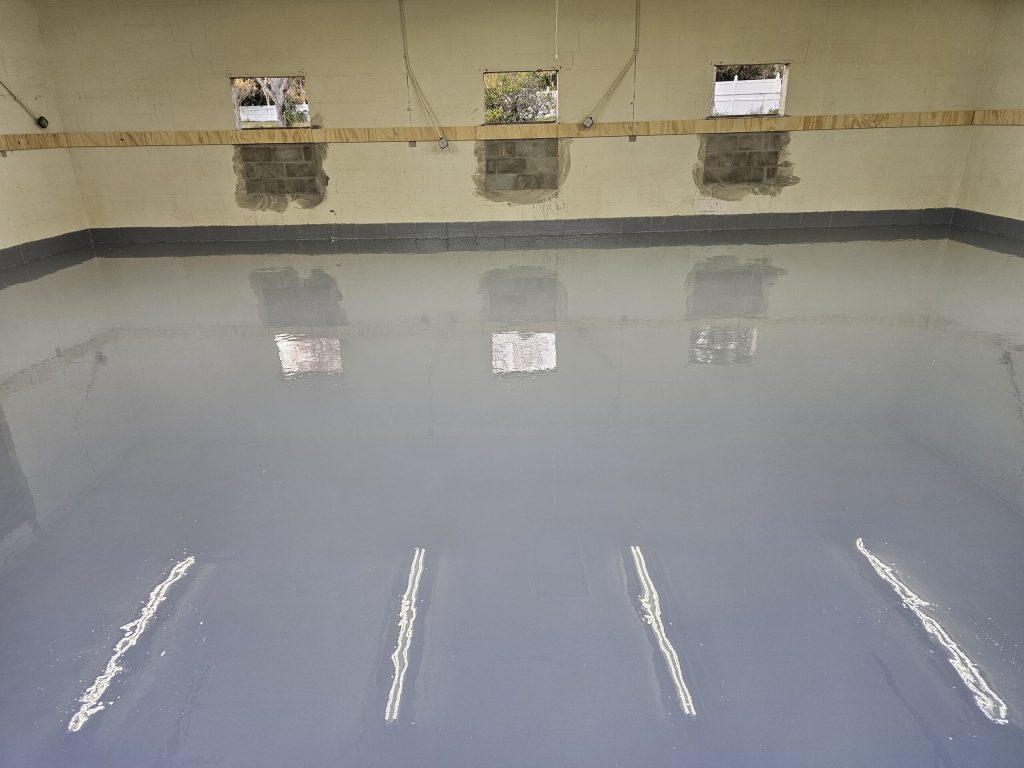 Epoxy flooring and concrete contractor services in Central Florida