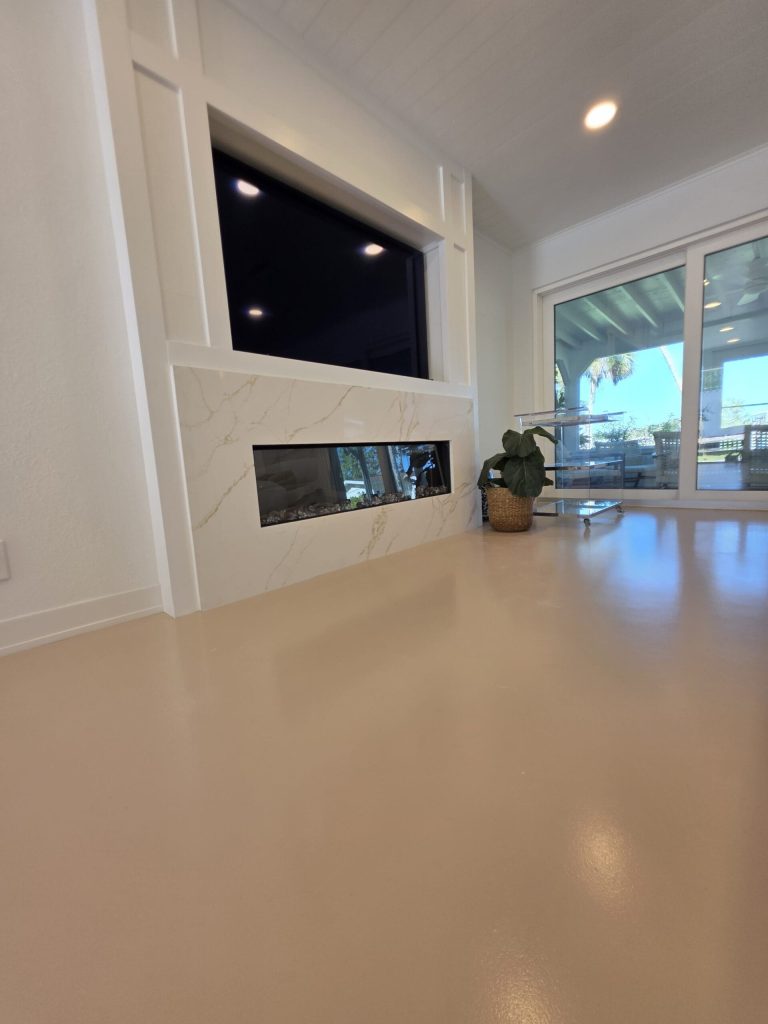 Epoxy flooring and concrete contractor services in Central Florida