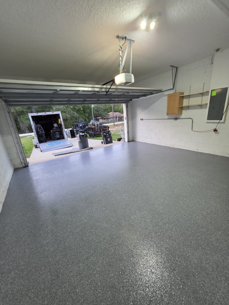 Epoxy flooring and concrete contractor services in Central Florida