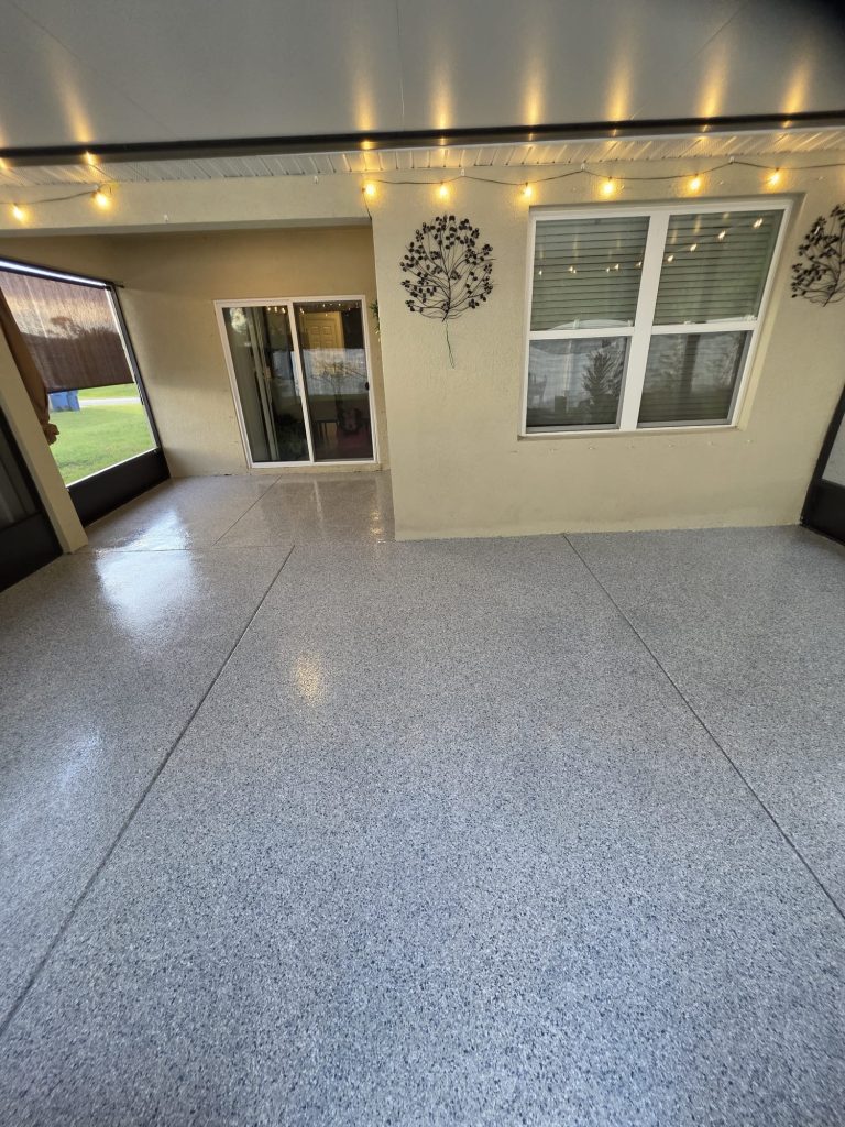 Epoxy flooring and concrete contractor services in Central Florida