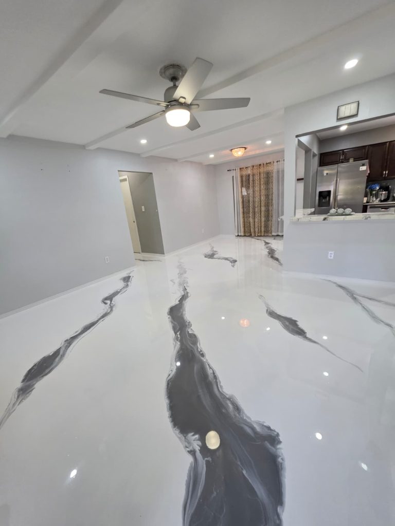 metallic epoxy floors