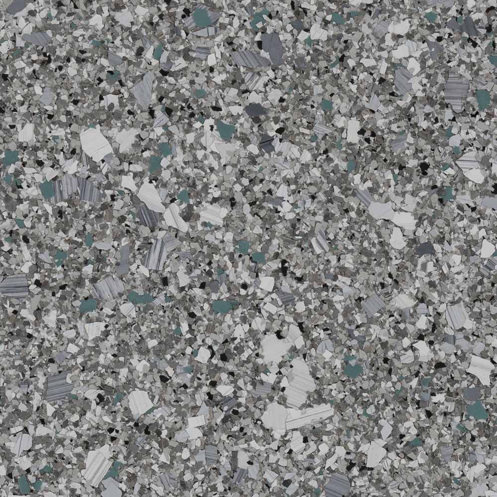 Turquoize epoxy floor color swatch